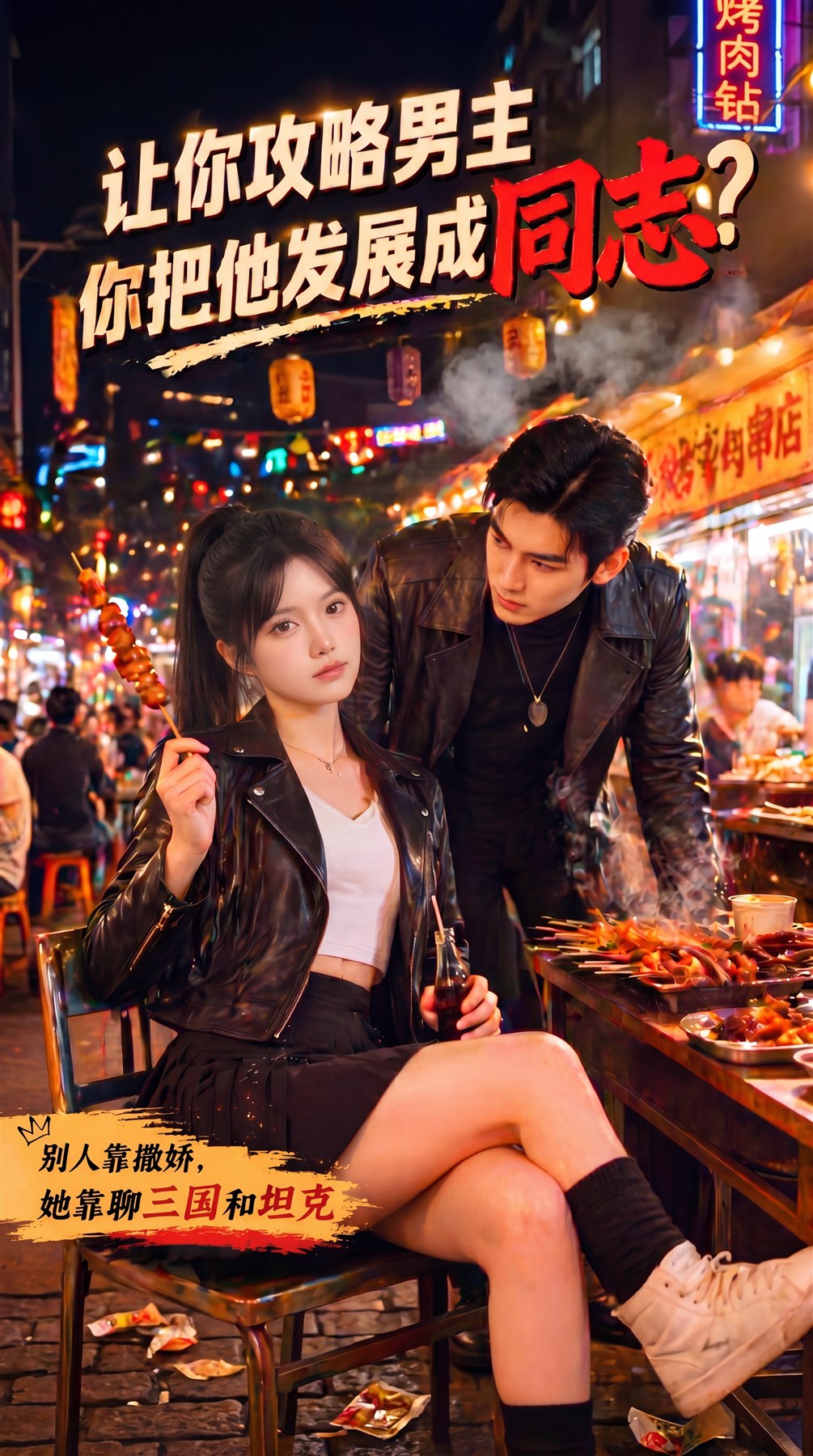 穿书后不做甜妹，带冷面域主革新书中世界